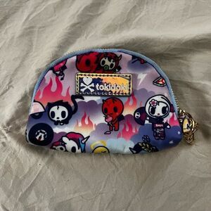 Tokidoki Naughty or Nice Halfmoon Zip Coin Purse